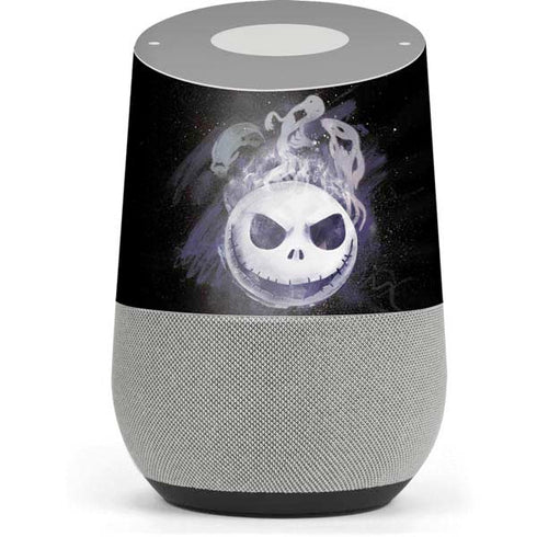 Disney The Nightmare Before Christmas Jack Skellington Face Art Google Home Skin